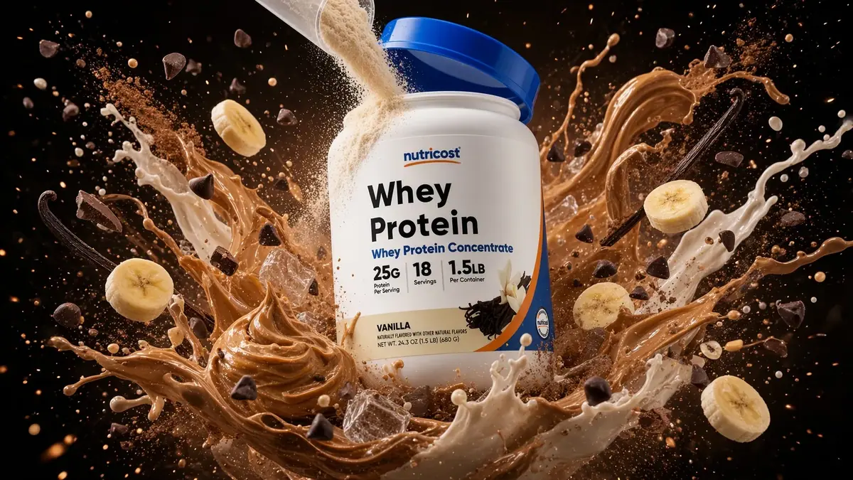 Nutricost Whey — chocolate splash
