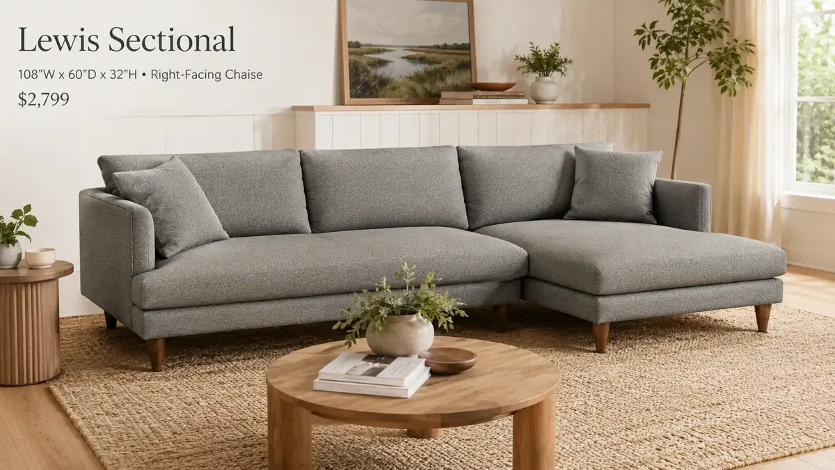 Joybird — Lewis Sectional