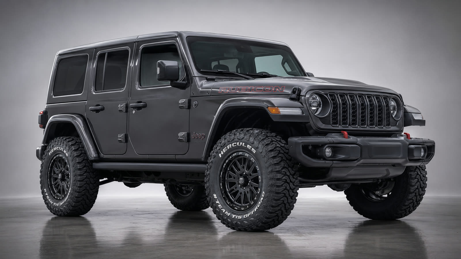 Jeep Wrangler Rubicon with TT1 — studio 3/4