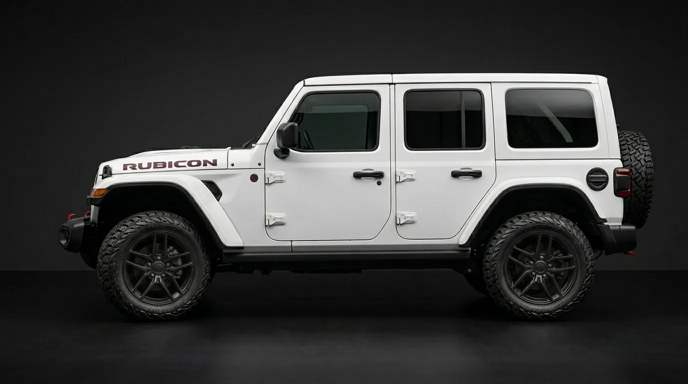 Jeep Wrangler side studio