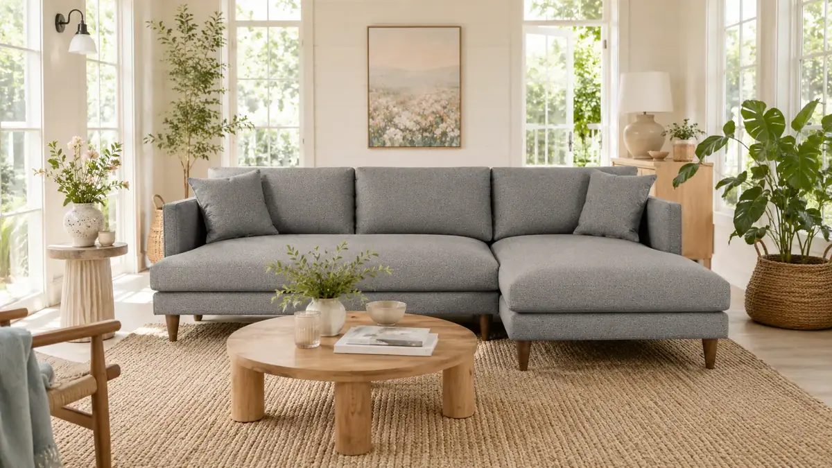 Lewis Sectional — sunroom