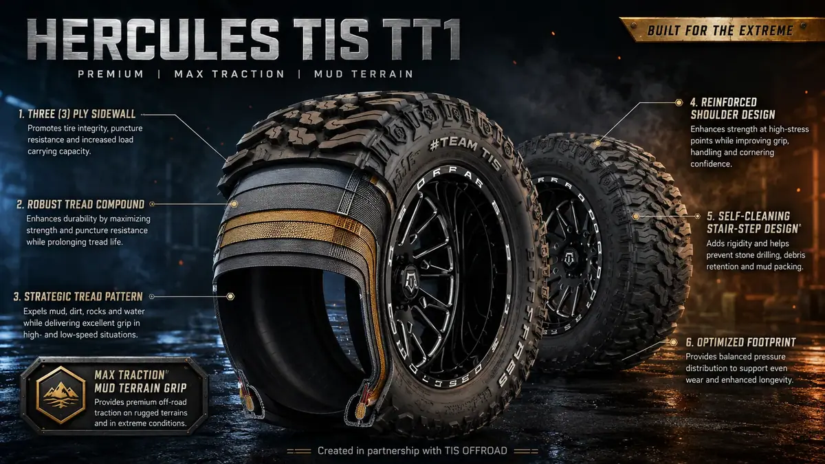 Hercules TIS TT1 — spec cover